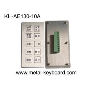 Quality Vandal - Proof Stainless Steel Panel Keyboard / Mining Machinery Input Keypad wholesale