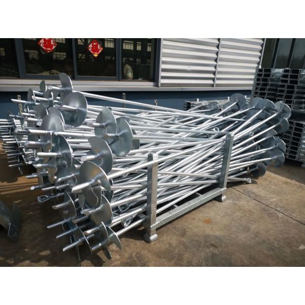 Helical Anchor Screw Piles Solar Photovoltaic Brackets