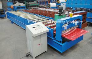 China Automatic Wall Panel Metal Roof Sheet Tile Roll Forming Machine 20m/min 380V 50Hz on sale