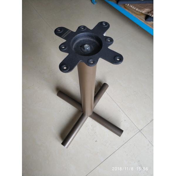 Cast Iron Restaurant Table Bases Multi Columns Sturdy Cheap Furniture Component