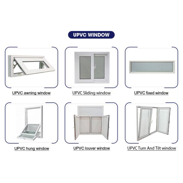 Vertical Opening Plastic Frameless Arch Top Casement Window for Hanging Curtain Top