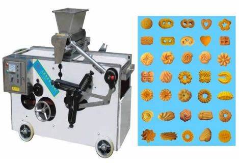 Crisp Chocolate Chip Wire Cut Cookie Machine Automatic Extruding