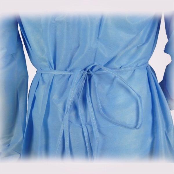 Commercial Non - Toxic Disposable Surgical Gown 45gsm Anti - Static