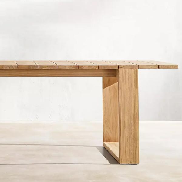 Nontoxic Anti Abrasion Wood Side Table , Multifunctional Wood Small Dining Table