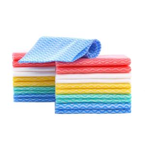 Antibacterial Disposable Dish Rags 35gsm Multiscene For Cleaning