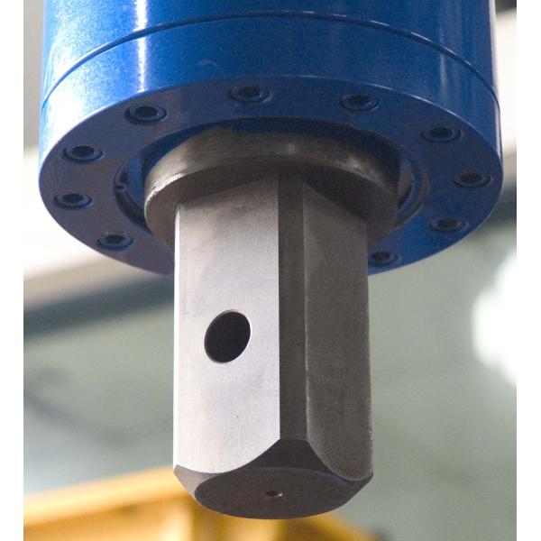 Excavator earth auger machine drilling attachment