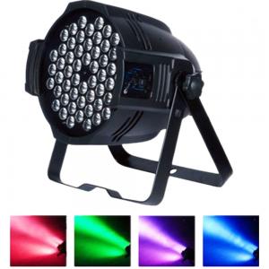 Quality Mute Fan Cooling RGBW LED Stage Light 54 LEDs Party Club Disco Wedding Light Sound Activated DMX512 wholesale