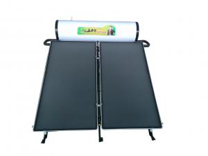China Flat Panel Type Oem Odm Solar Powered Water Heater on sale