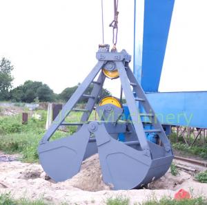 Quality Bulk Material 520mm Pully 8t Mechanical Grab Bucket wholesale
