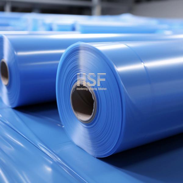 Opaque Blue 40μm High Density Polyethylene Film for Electrical Insulation and Industrial Wrappings