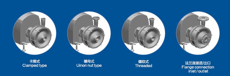 Sanitary Multi Stage Centrifugal Pump With High Pressure For Beverage