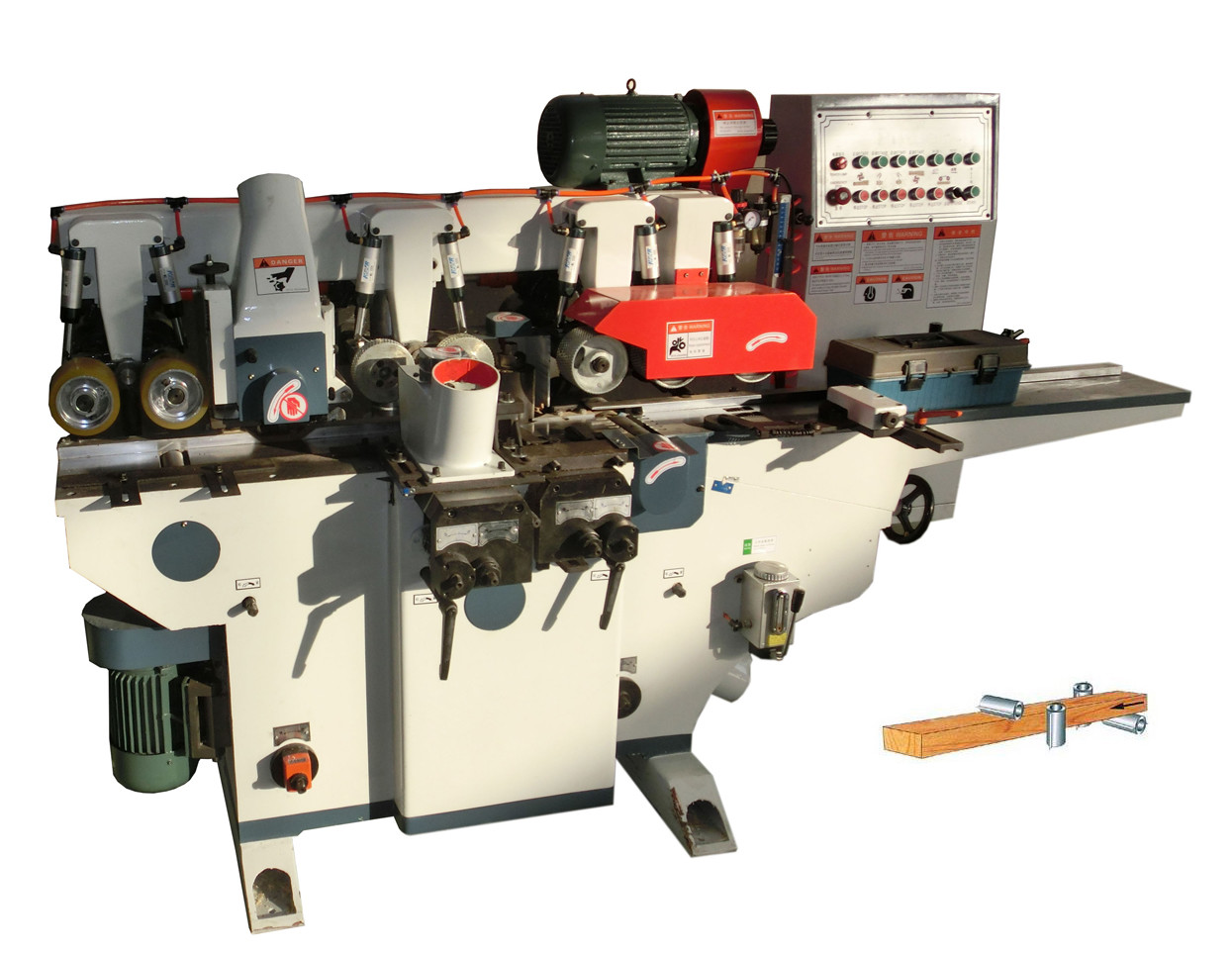 moulding machine wood moulder milling machine