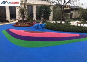 China Colored Granules EPDM Rubber Flooring Soundproof UV Resistant on sale