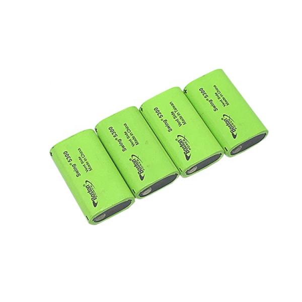 3.7V 5300mAh Li Ion Lithium Battery Cell 4Pcs 3000 Cycles