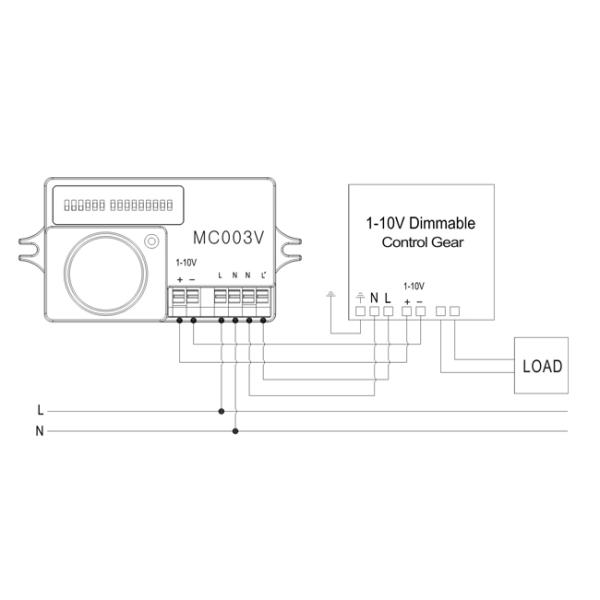 1 - 10v Microwave Motion Long Range Motion Sensor 16m For Daylight
