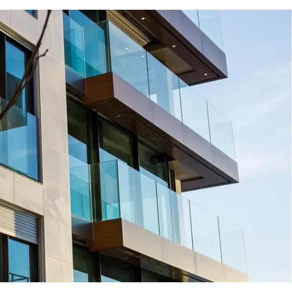 8 10 12 mm Clear Tempered Building Toughened Laminated Safety Glass for Window Door Stair Railing