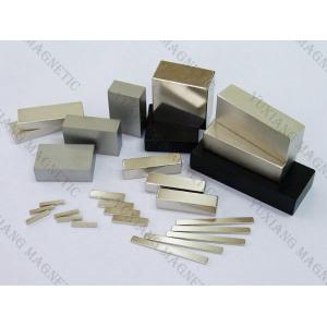 Industrial Grade Neodymium Block Magnets N35 - N52 / N42SH Axially Magnetized