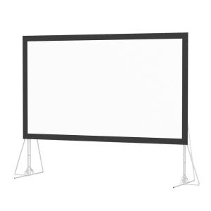 Quality 100 Inch Foldable Projector Screen Aluminum Housing With Wheels wholesale