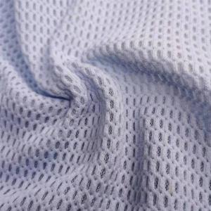 China Cotton Airmesh 3d Space Fabric 2mm Knitted Breathable Mesh Fabric For Blankets Throws on sale