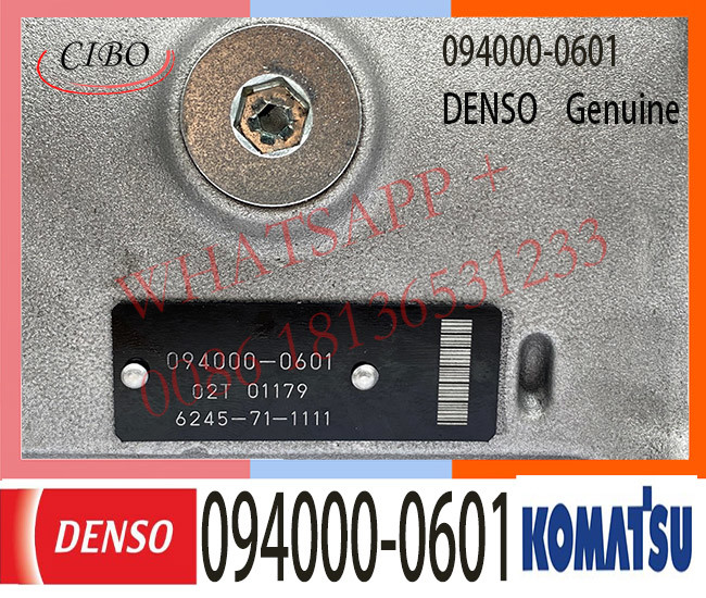 094000-0601 DENSO Diesel 6D170 Engine Fuel HP0 pump 094000-0601 6245-71-1111 for PC1000 094000-0463 094000-0342