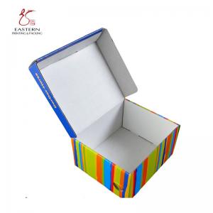 Quality Pantone Printing Foldable Corrugated Shoe Box . Shoe Packaging Box in various colors wholesale