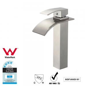 Quality Mechanical Wash Basin Taps , Bathroom 360 Swivel Deck Mount Faucet wholesale
