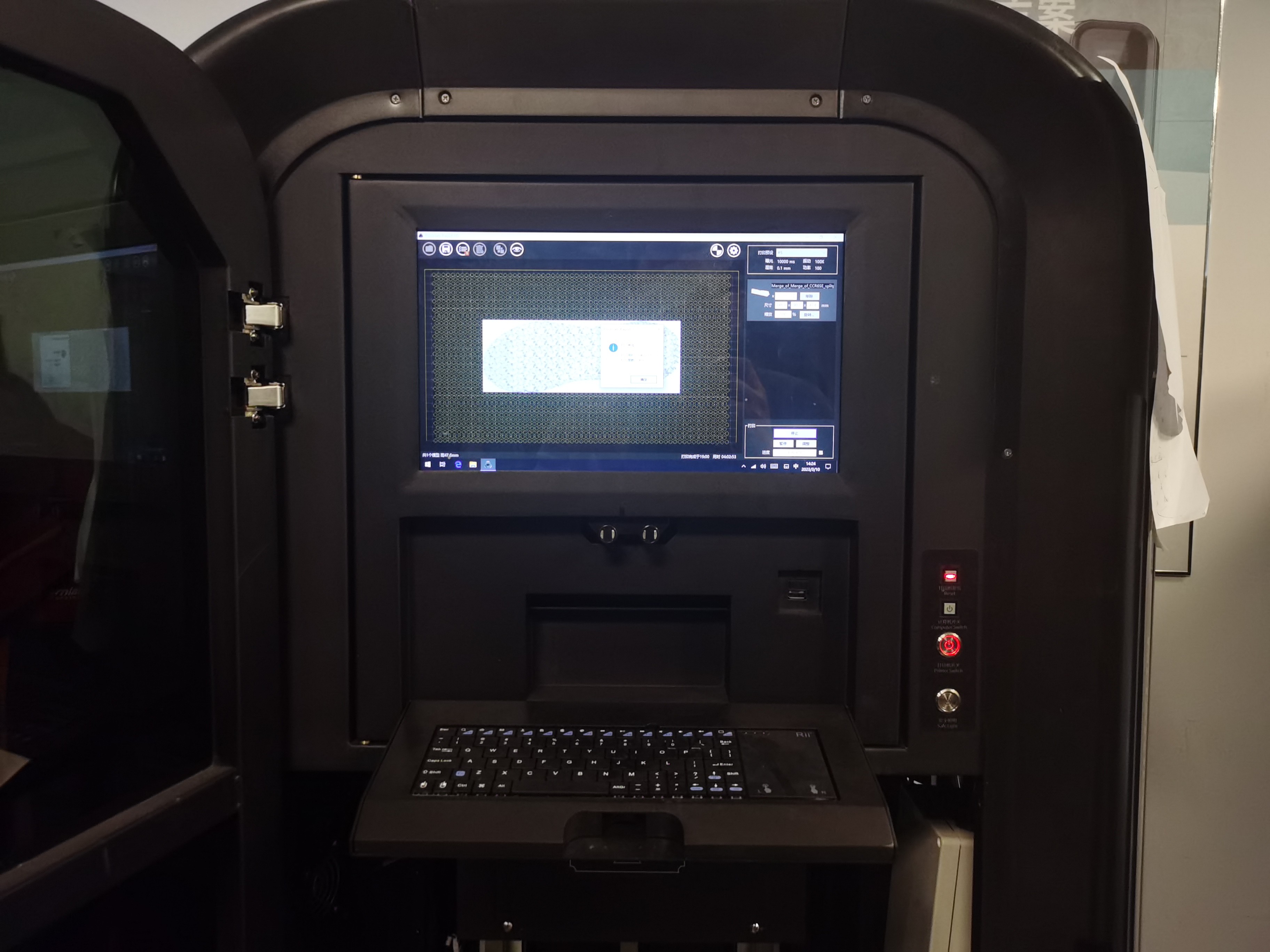 Large Print Area SLA Dental 3D Printer Auto Collection Resin 3D Printing Machine
