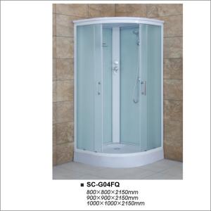 Quality Sliding Door Bathroom Shower Enclosures with Tempered Fabric Glass wholesale