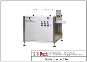 Quality Automatic Small Bottle Unscrambler 60 - 120 Bottles/min wholesale