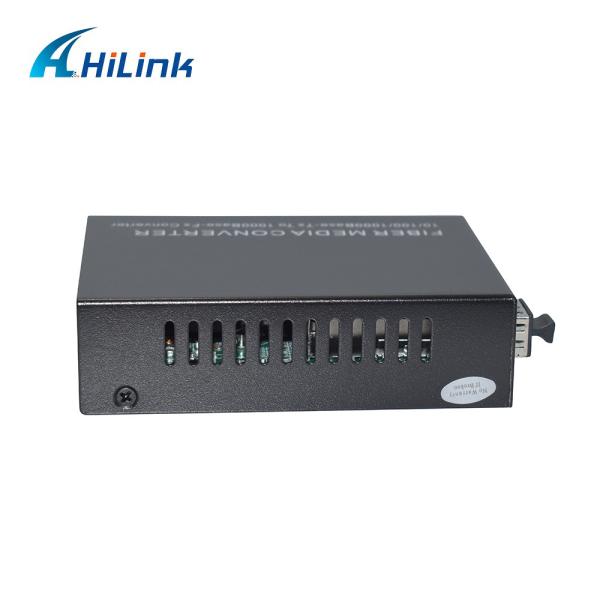 10/100/1000M Tx To 1000M SFP Media Converter 12V DC Power Supply For Fiber Networks