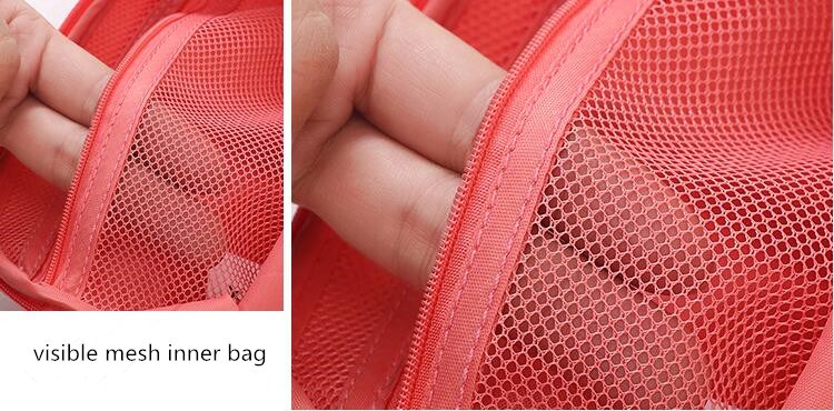 Soft feeling EVA foam bag mesh bag with sponge shockproof bag for digital camera