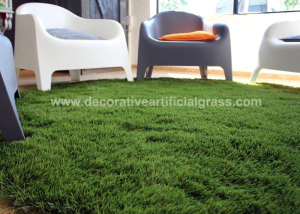 Cheap Indoor Round Artificial Grass Mat Diameter 100cm 120cm 200cm for sale