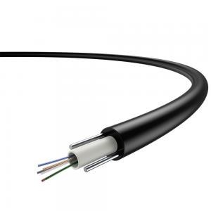 China Non Armored Uni Tube Outdoor Optical Fiber Cable Single Jacket GYXY on sale