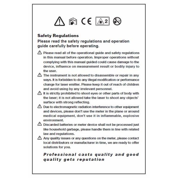 Rechargeable 70m Color display high-precision Laser rangefinder distance meter trena Laser tape measure Diastimeter
