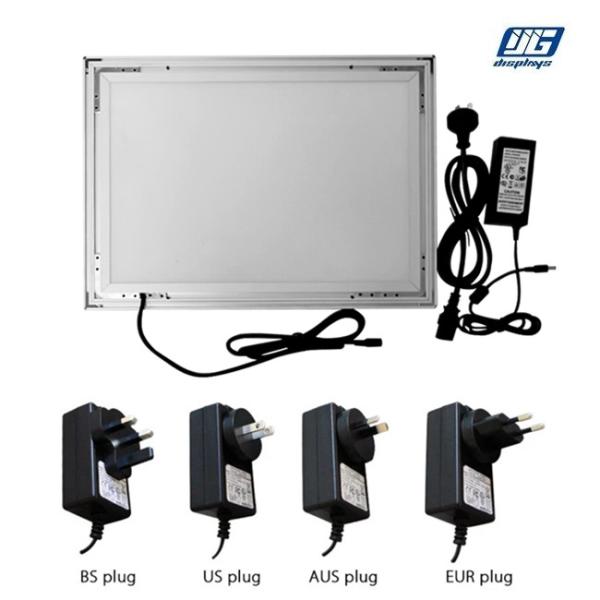CE UL Illuminated Snap Frame Led Light Box Max Size 1500 x 1000MM