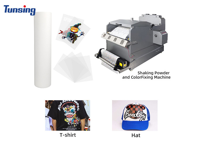 0.075mm Double Sided 60cm Pet DTF Heat Transfer Film DTF Printing Film for DTF Printing