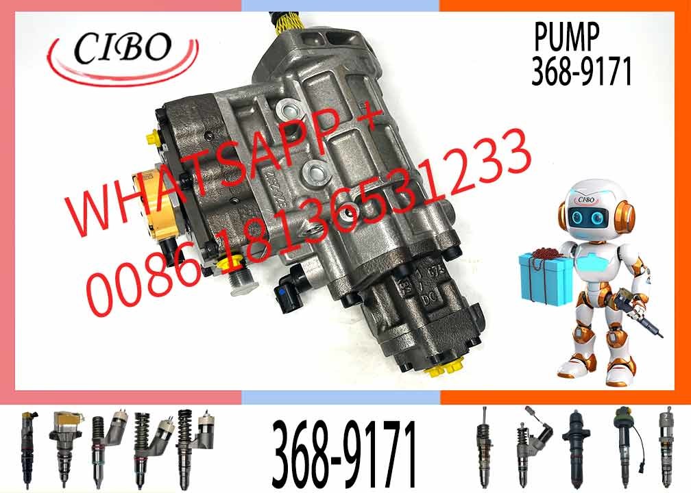 Excavator parts fuel injection pump 317-8021 368-9171 for C6.4 C6.6 engine fuel injection pump