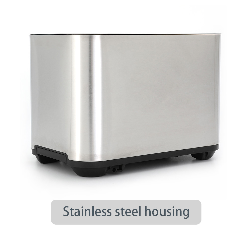 Automatic Fast Heating Bread Toaster Household Breakfast Maker Stainless Steel 2 Slices Toaster