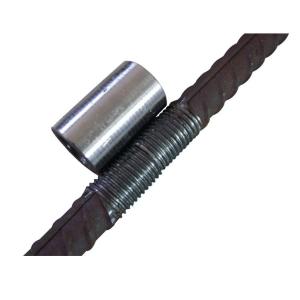 Quality Parallel Thread Mechanical Rebar Connectors , Rebar Splicing Coupler Joint wholesale