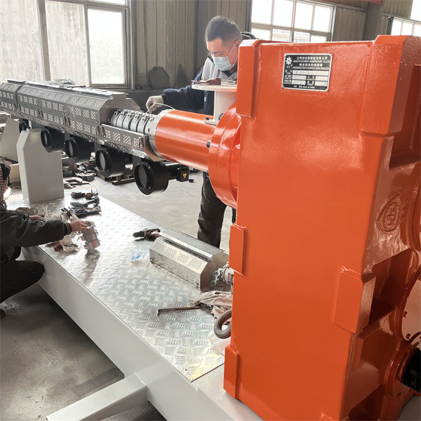 HDPE Single Screw Extruder Plastic Extrusion Making Machine