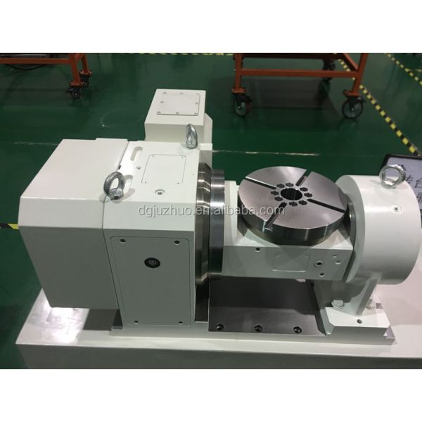 Multi Head 5 Axis CNC Rotary Table , Precision Vertical Rotary Table