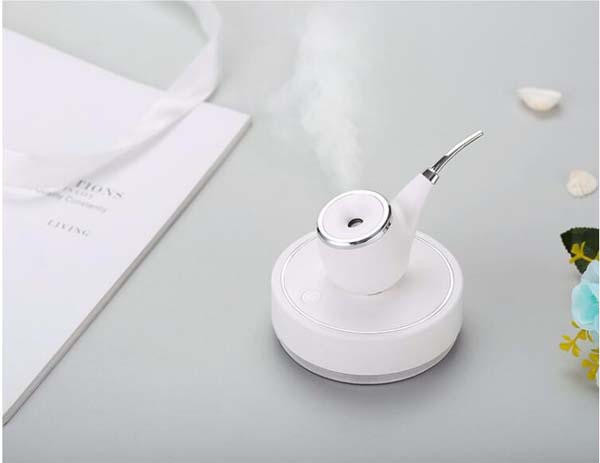 110mL Portable USB Rechargeable Home Mini Pipe Humidifier Car Pipe Humidifier