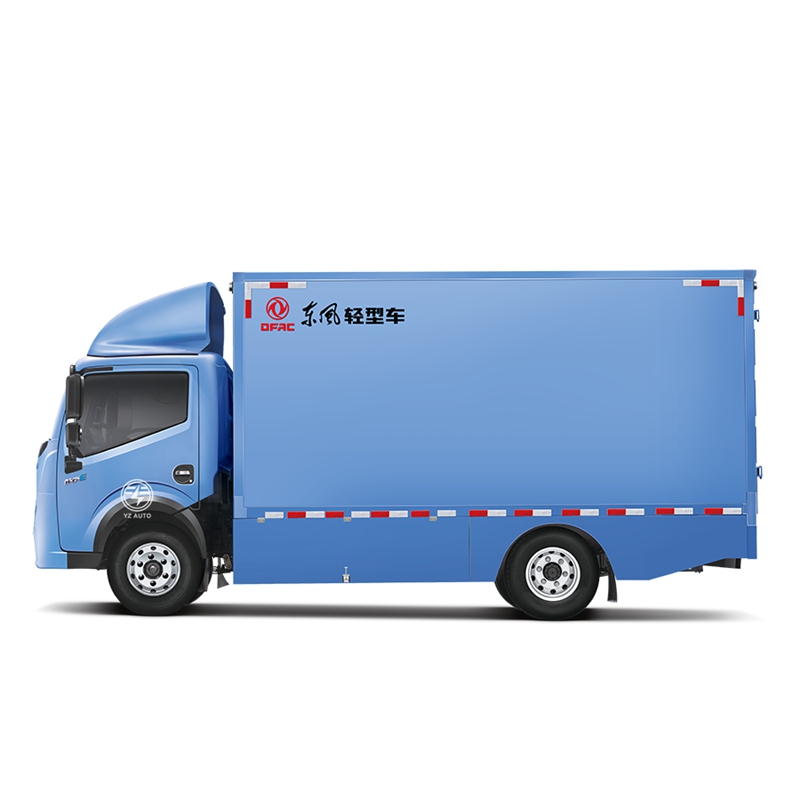 4x2 Electric Cargo Truck with 4200x2100x2100 mm Cargo Box and 6.50R16 12PR Tires