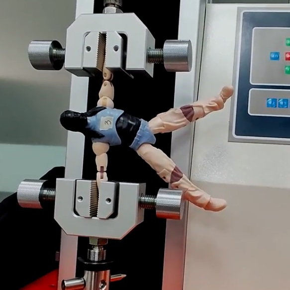Tensile Strength Testing Machine Equipment For Doll Toy Max Load 2kn UTM Computer Control 0.5 Grade Accuracy