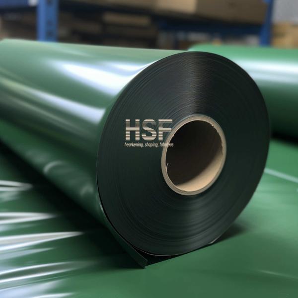 80μm Opaque Dark Green High Density Polyethylene Film for Industrial Packaging