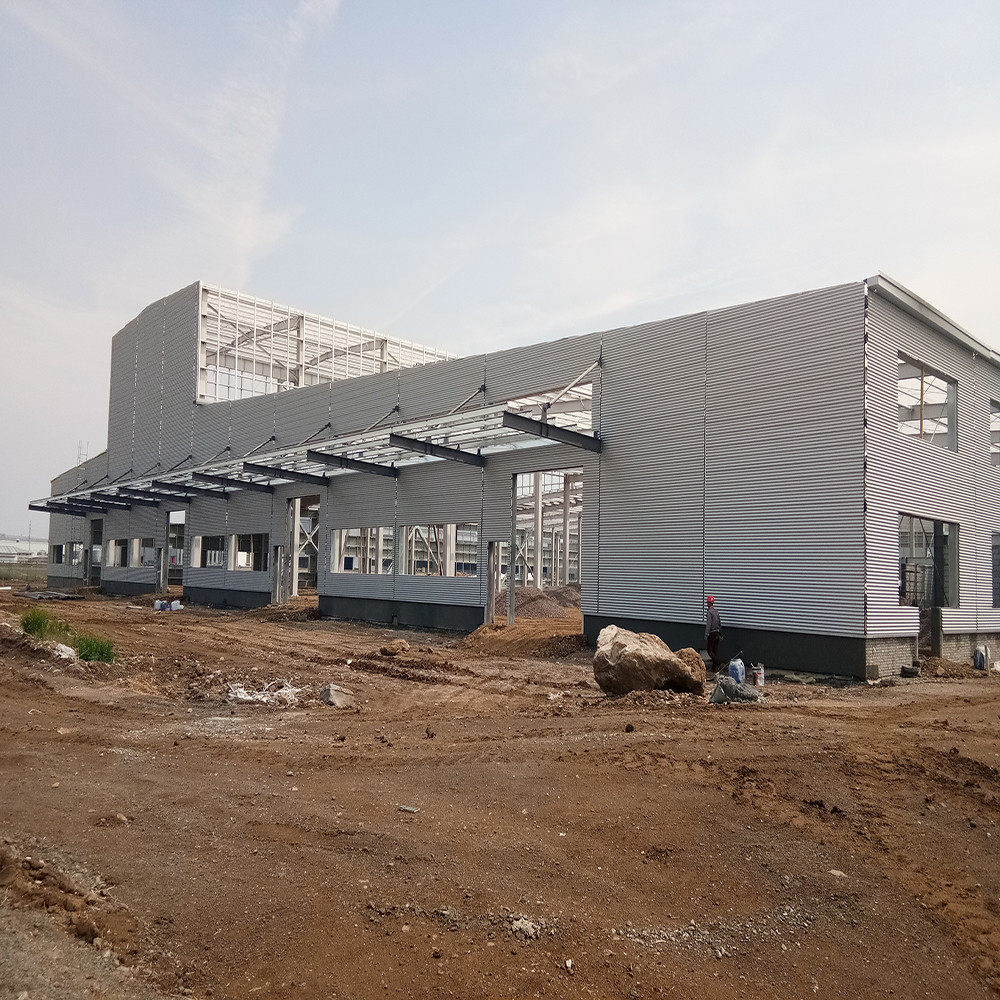 ASTM A36 Steel Structure Hangar 150m x 100m with 6.5m Eave Height