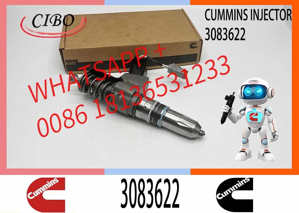 Common rail injector fuel injecto 3083622 3411767 3411759 3411764 for N14 Excavator