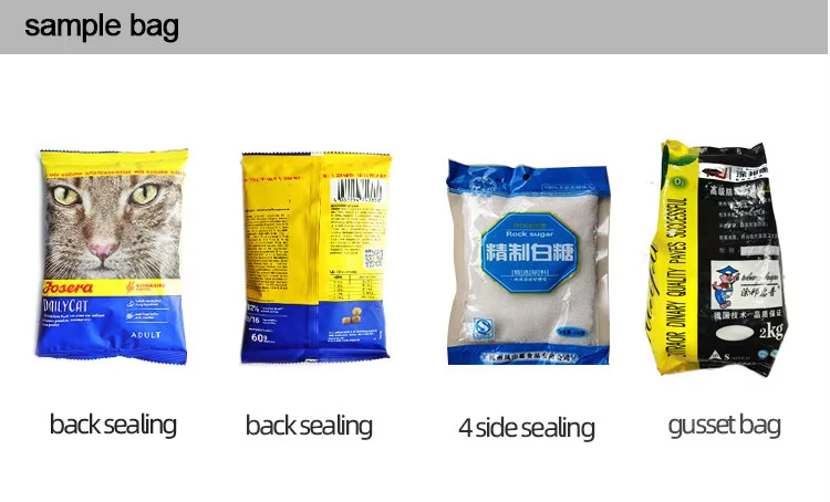 Full Automatic Ten Heads Weighing Packaging Machine for Food