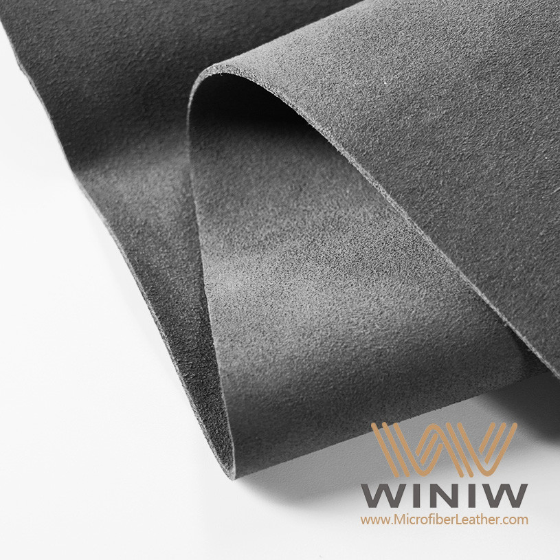 1.2mm Vintage Grey Car Seat Cover Suede Fabric Material