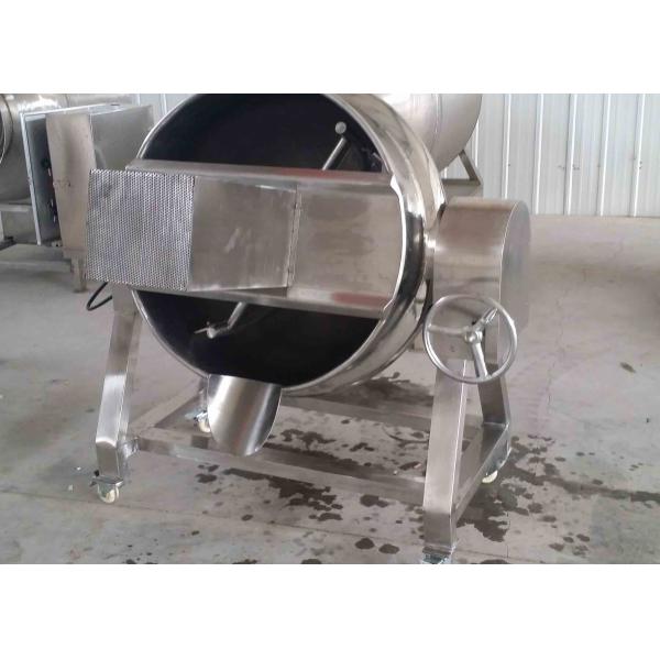 100L 200L 300L Industrial Steam Jacketed Kettle , Industrial Cooking Kettles
